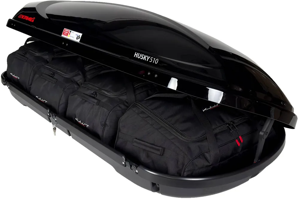 Günstig KJUST 4-teiliges Dachboxtaschen-Set für KAMEI Husky 510