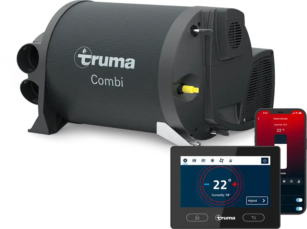 Preis Gesenkt Truma Combi E Flüssiggas- und Elektroheizung 230 V mit 10 Liter Warmwasserbereiter und iNet X Panel 2