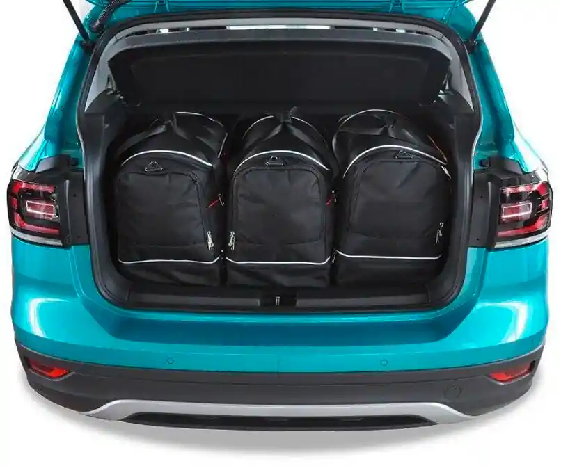 Sale KJUST 3-teiliges Kofferraumtaschen-Set für Volkswagen T-Cross ab 2018