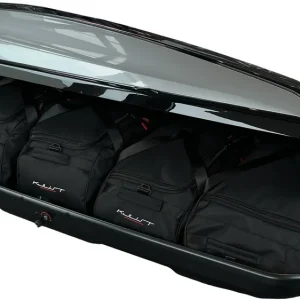 Günstig KJUST 5-teiliges Dachboxtaschen-Set für BMW Original-Dachbox mit 420 Liter