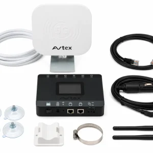 Top-Angebot Avtex AMR104P 4G-CAT-6-Router-Set mit tragbarer MiMo-Antenne für Wohnmobil und Caravan