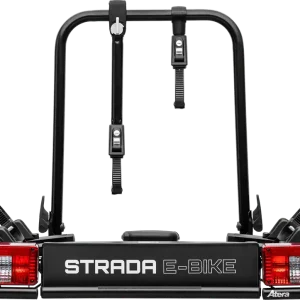 Atera Strada E-Bike Pro Black Edition Anhängerkupplungsträger für 2 Fahrräder erweiterbar auf 3 Fahrräder Sonderangebot