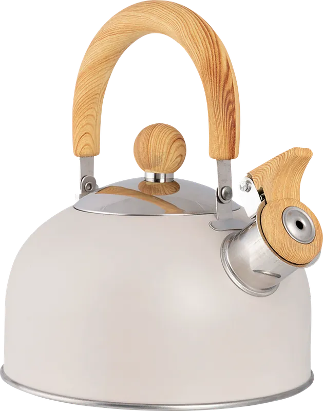 Bo-Camp Urban Outdoor Clerkenwell Flötenkessel Edelstahl beige 1,2 Liter Sichere Zahlung