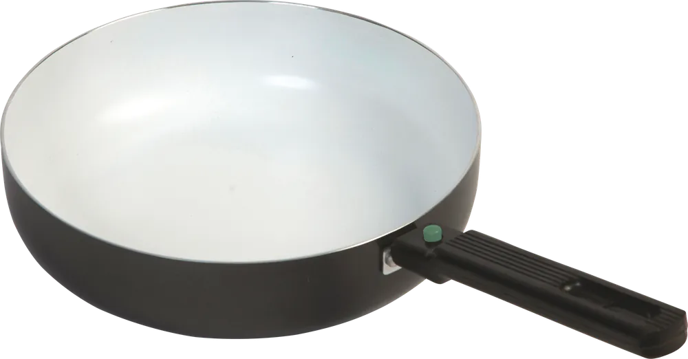 Neu Im Sortiment Bo-Camp Sprint ECO Servierpfanne Aluminium schwarz mit abnehmbarem Griff Ø 24 cm