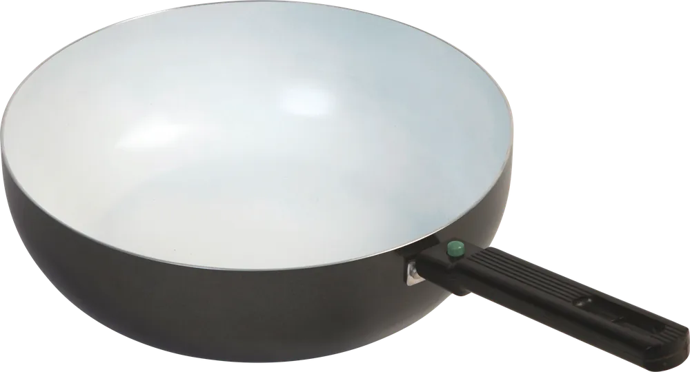 Bo-Camp Sprint ECO Servierpfanne Aluminium schwarz mit abnehmbarem Griff Ø 24 cm Preisknaller