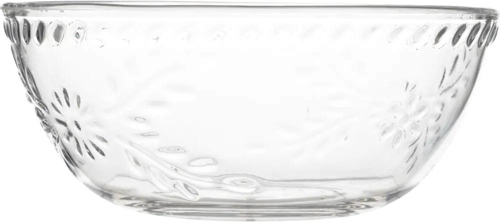 Bo-Camp Sicilian Schalen transparent aus BPA-freiem MS-Kunststoff 4er-Set 750 ml Abverkauf