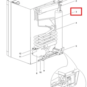 Preisknaller Thetford SR Heater 230 V AC 153 W Heizelement für Camping-Kühlschrank N3000-Modelle Ersatzteilnummer 633575