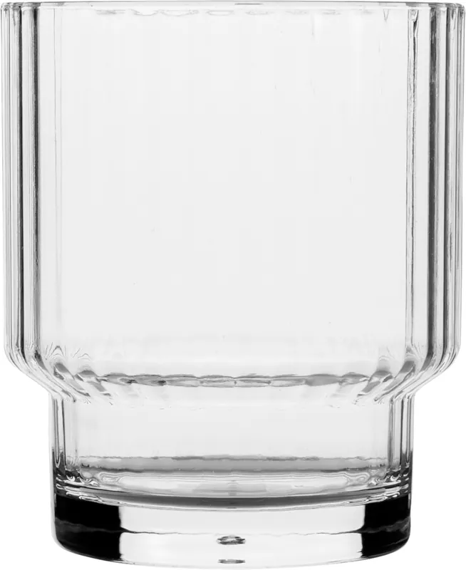 Bo-Camp Brim Wasserglas stapelbar transparent 285 ml Kracherpreis