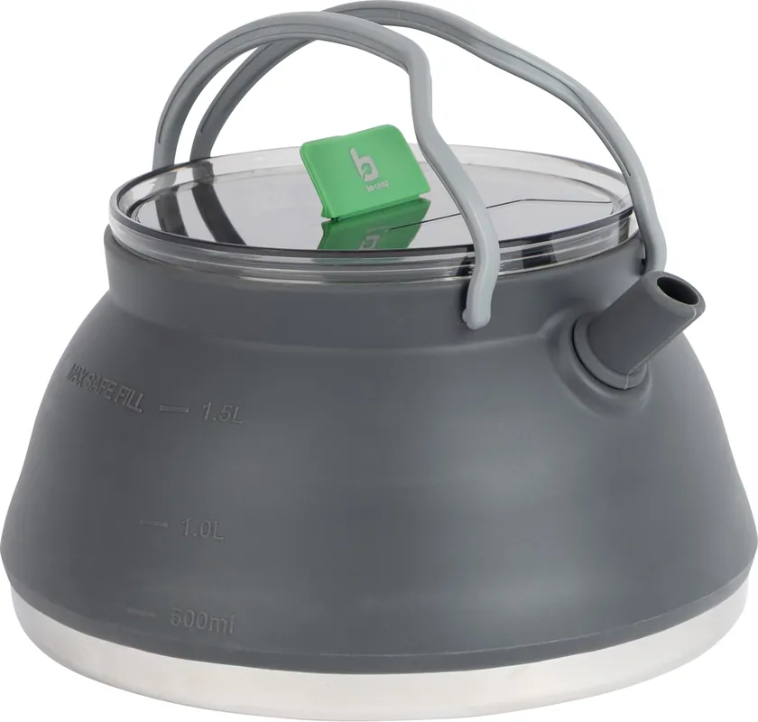Bo-Camp faltbarer Teekessel aus Silikon 1,5 Liter Neue Kollektion