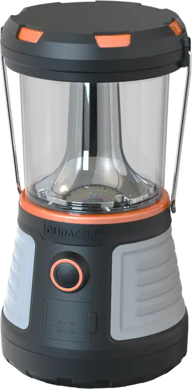 Duracell DL2500R LED-Campinglaterne mit Powerbank-Funktion 10.000 mAh / 2500 lm Neu