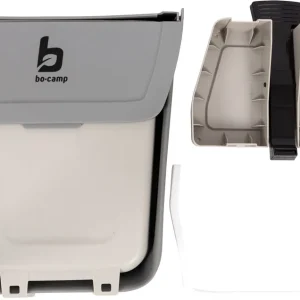 Bo-Camp faltbarer Abfalleimer mit Pedal grau 15 Liter Sichere Zahlung