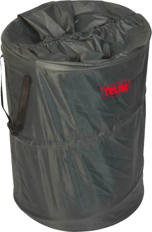 Bo-Camp Pop-up Wäschesack mit Trageriemen grau 100 Liter Preiswert