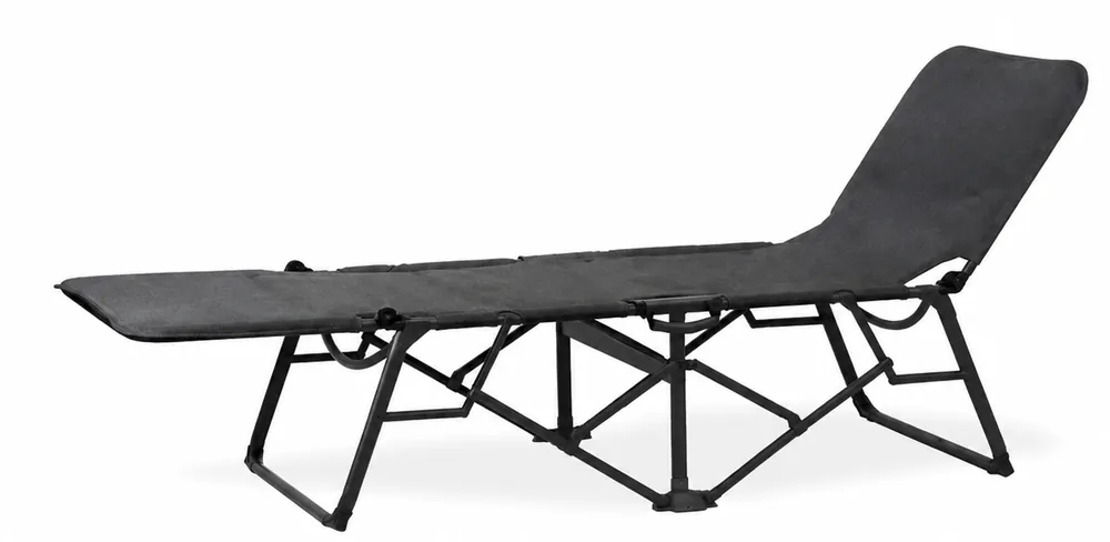Westfield Aida Quick Fold Campingliege 210 x 74 cm anthrazit Nur Für Kurze Zeit
