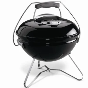 WEBER Smokey Joe Premium schwarz, Ø 37 cm, Tragebügel als Deckelhalter Beliebt