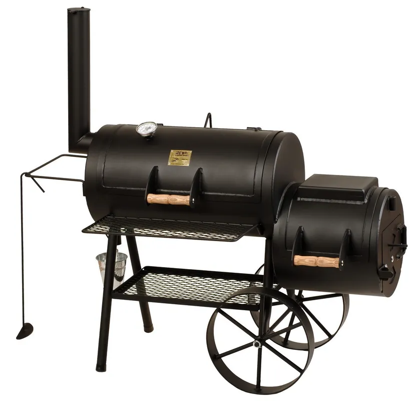 Meistverkauft RUMO Joe‘s BBQ Smoker 16" Classic 5 mm Wandstärke, mit Kochplatte