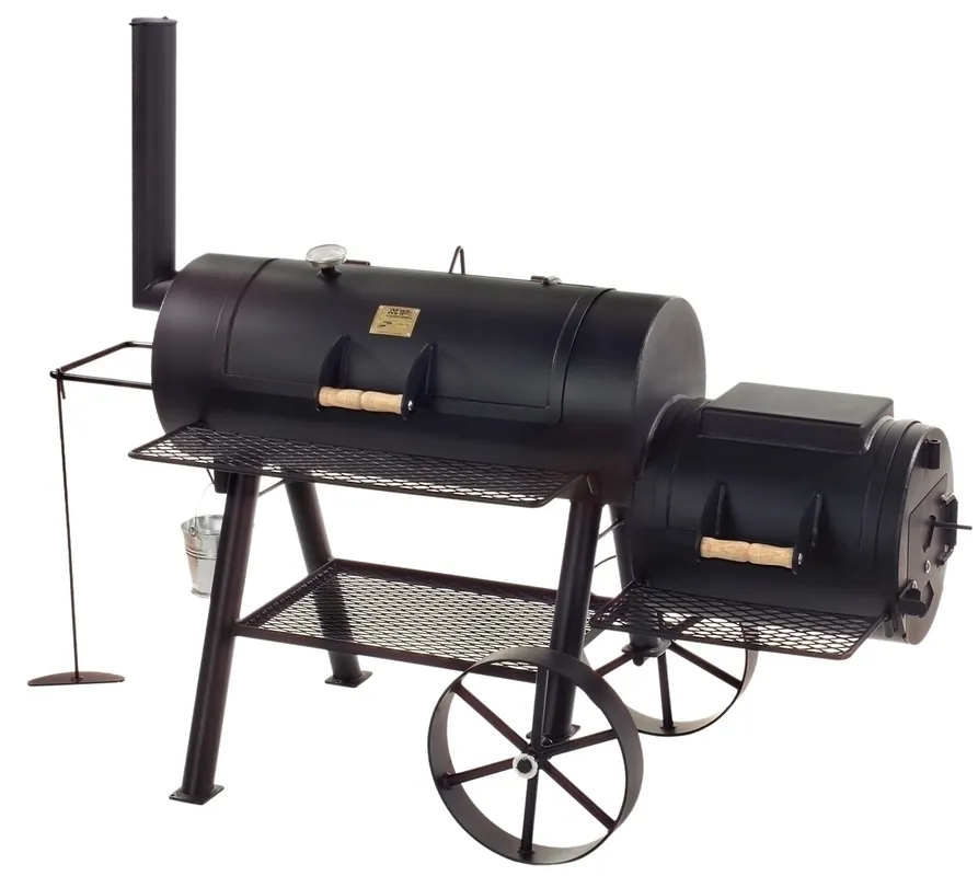 RUMO Joe‘s BBQ-Smoker 16" Texas Classic lange Version, 5 mm Wandstärke Direktkauf