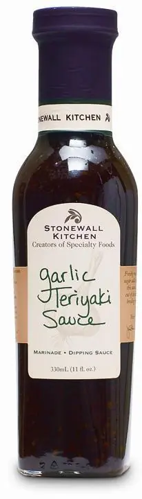 STONEWALL KITCHEN Sauce Garlic Teriyaki 330 ml Sonderaktion