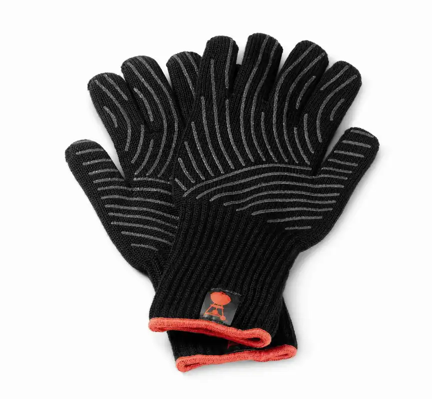 Preisreduziert WEBER Grillhandschuhe Kevlar mit Silikonnoppen, Größe (S/M)