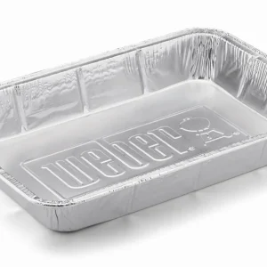 Begrenztes Angebot WEBER Alu-Tropfschalen groß, 10 Stück
