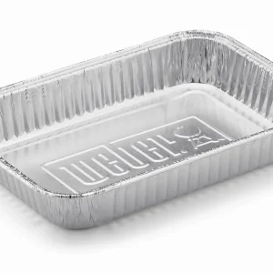 Neue Kollektion WEBER Alu-Tropfschalen klein, 10 Sück, zu Q, Spirit, Genesis 300