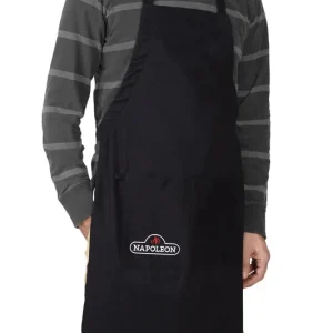 Top-Angebot NAPOLEON Baumwollschürze schwarz, mit zwei Eingreiftaschen