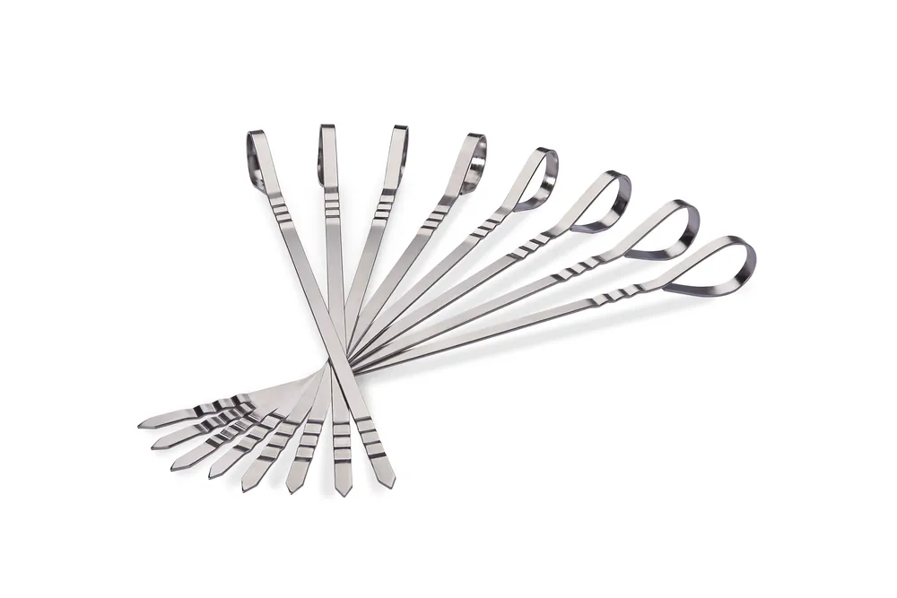 NAPOLEON Skewer Set Multifunktionale Edelstahlspiesse 8er-Set Jetzt Kaufen
