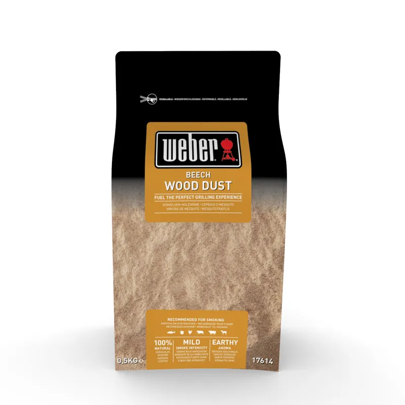 WEBER Räuchermehl 500 gr. Buche Nur Für Kurze Zeit