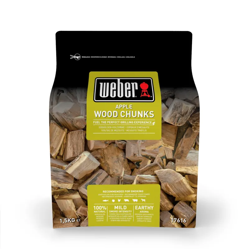 Super-Preis WEBER Woodchunks Apfel 1,5 kg