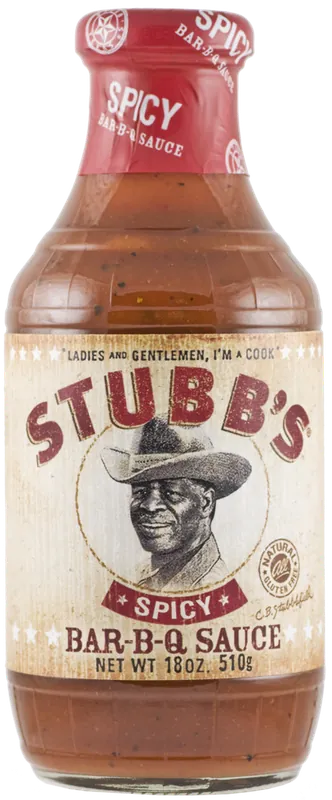 Super-Preis STUBB‘S BBQ-Sauce Spicy 450 ml