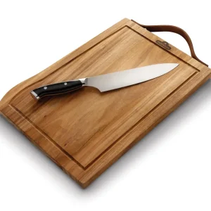 NAPOLEON Holzschneidebrett Schneidebrett inkl. Pro Chefmesser Sonderangebot