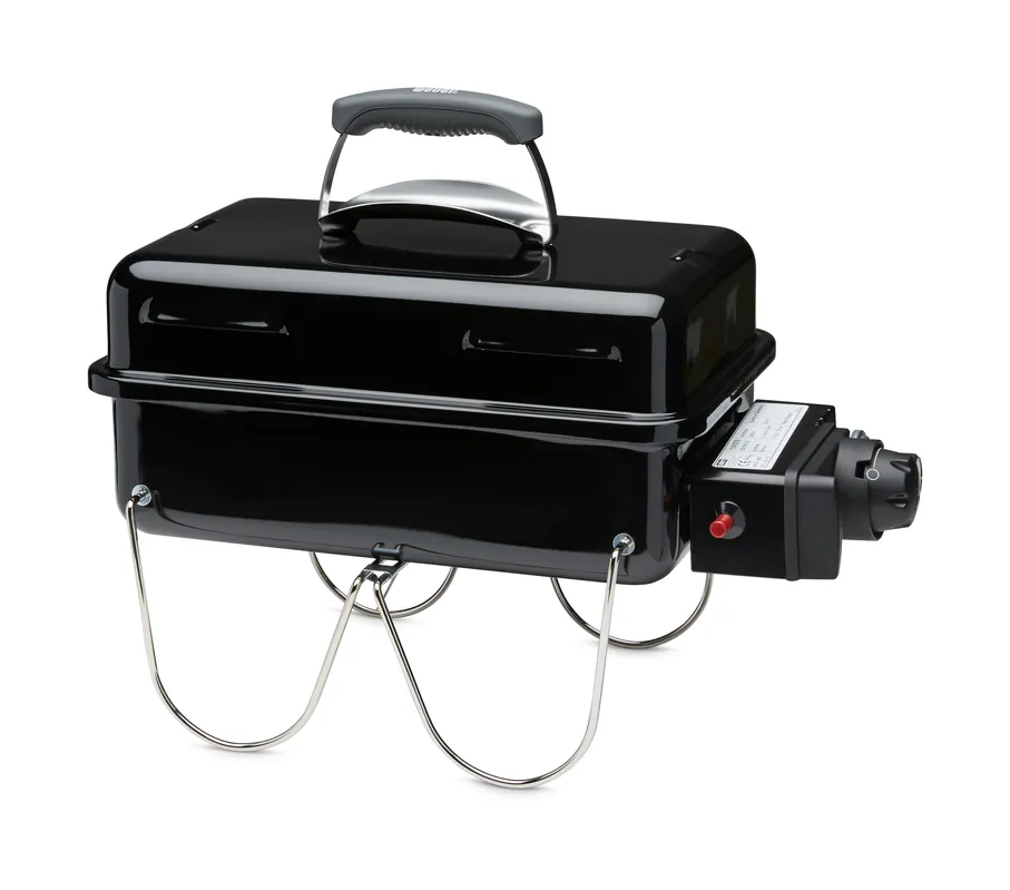 WEBER Go-Anywhere Gasgrill schwarz Rabatt