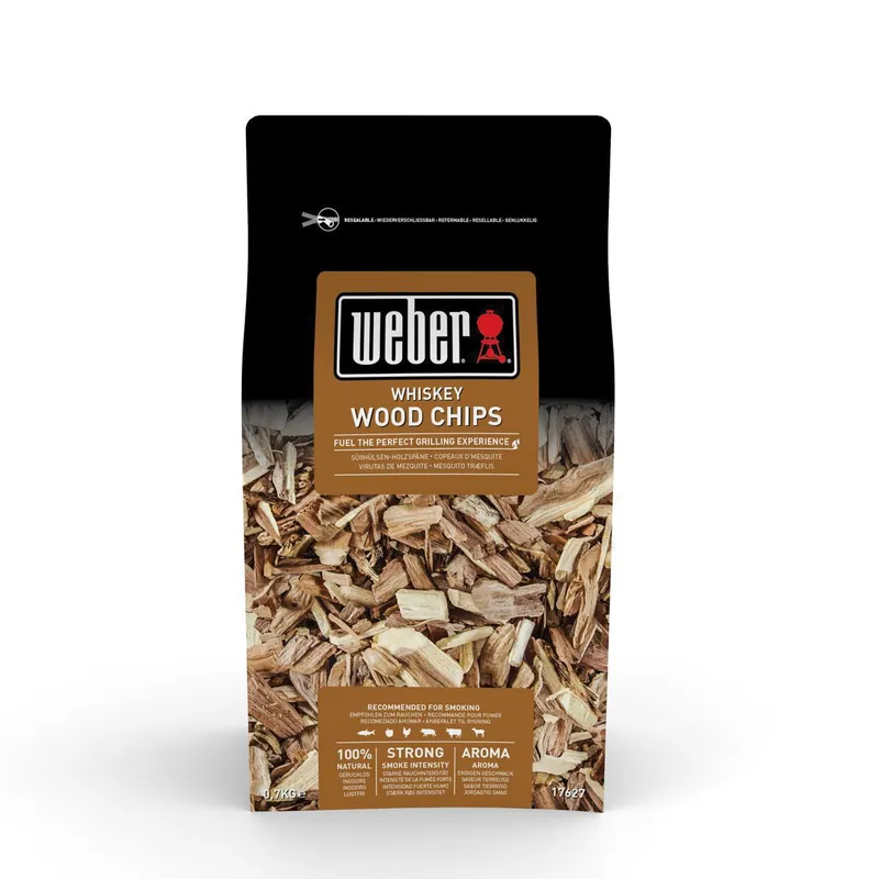 Sonderaktion WEBER Räucherchips Whiskey, 700 gramm