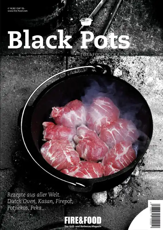 Versand Am Gleichen Tag FIRE&FOOD Grillbuch "Black Pots" Fire&Food Bookazine Nr. 2
