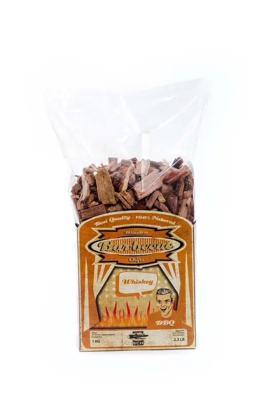 AXTSCHLAG Wood Smoking Chips Whisky - Eiche, 1kg Mega-Angebot