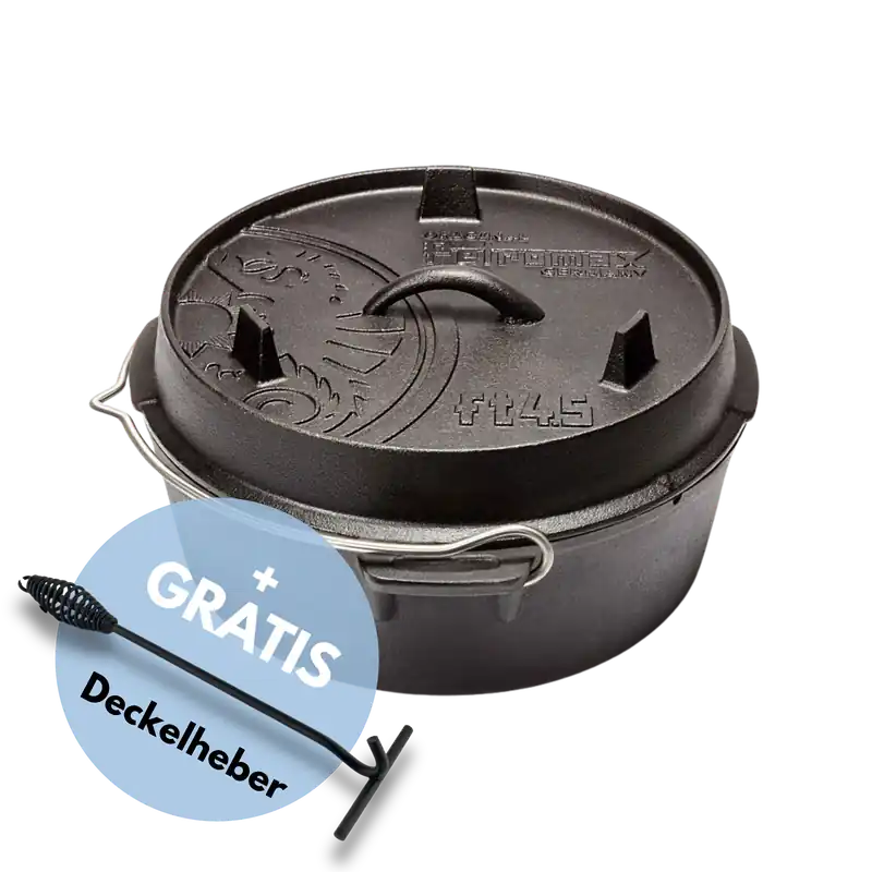 Expressversand Petromax Feuertopf Dutch Oven ft4.5 ohne Füße