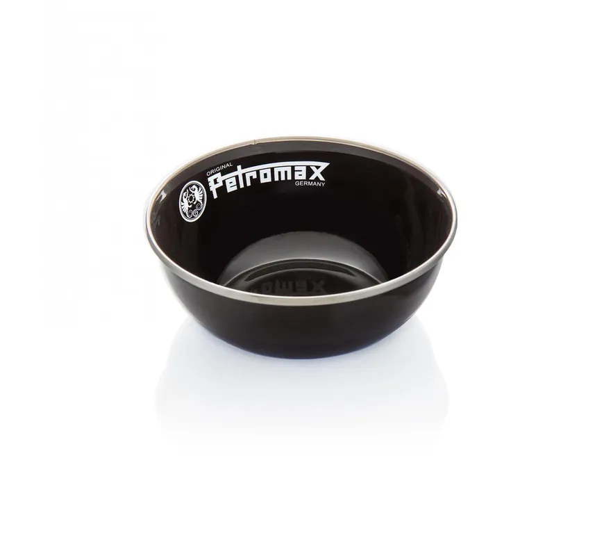 Versand Am Gleichen Tag Petromax Emaille-Schale schwarz 2er Set