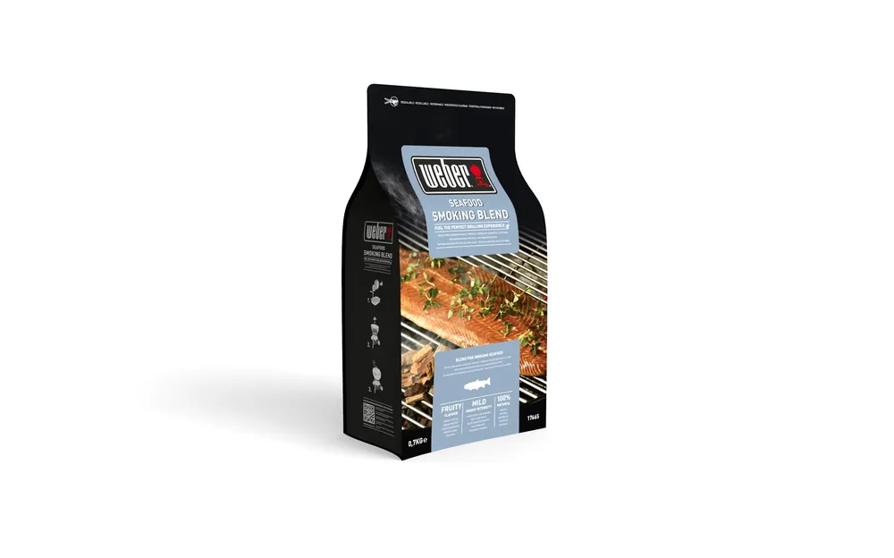 Markenprodukt WEBER Räucherchips Seafood Mischung, 700 gramm