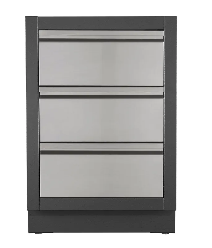 NAPOLEON Schrank mit 2 Schubladen 61x61x89 Finale Aktion