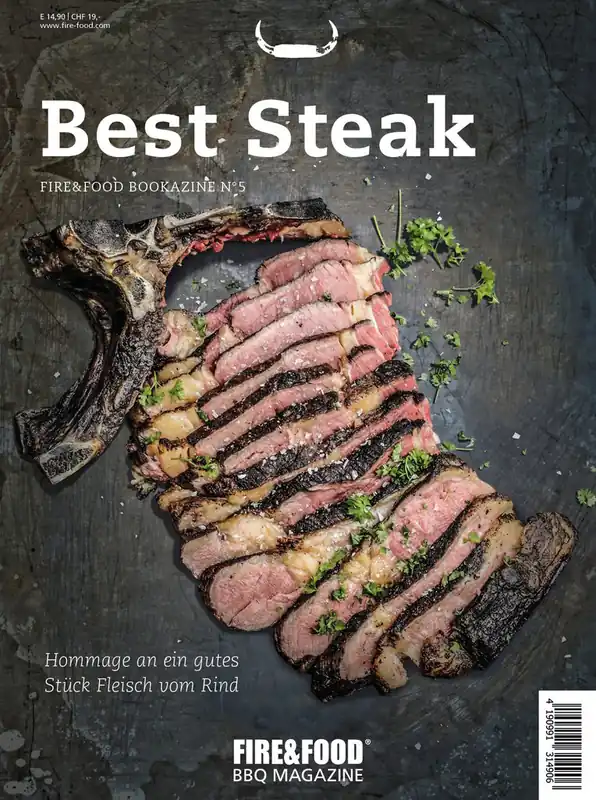 Preisreduziert FIRE&FOOD Grillbuch "Best Steak" Fire&Food Bookazine Nr. 5
