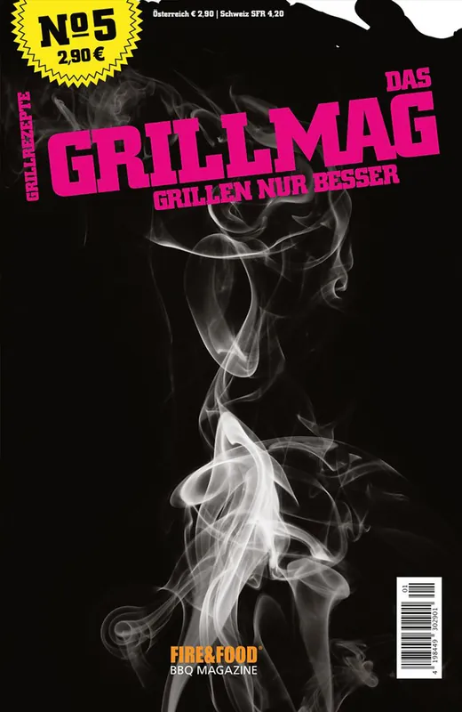 FIRE&FOOD Grillmag No 5 Grillen - Nur besser Markenprodukt