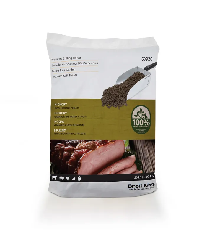 BROIL KING Pellets Hickory, 9 kg Geprüft
