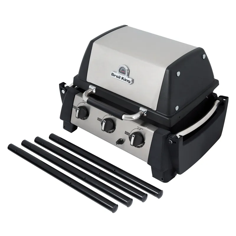 Beliebt BROIL KING Porta Chef 320 schwarz, abnehmbare Füße