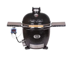 MONOLITH Classic BBQ Guru Pro-Serie 2.0 schwarz, ohne Gestell u. Seitentische TWO.55 Smart-Flow Versand Am Gleichen Tag