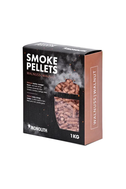 MONOLITH Smoke Pellets Walnuss / Walnut, 1 kg Nur Heute