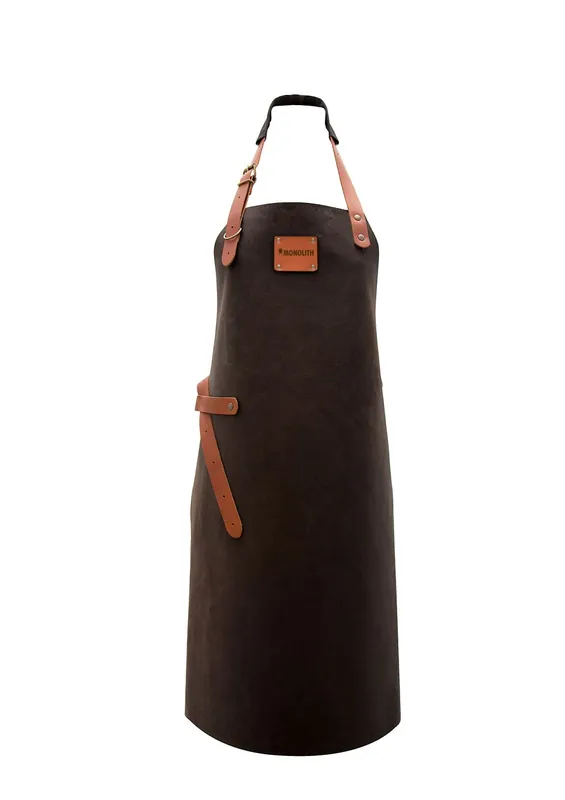 Angebot MONOLITH Apron Echtlederschürze, Größe XL