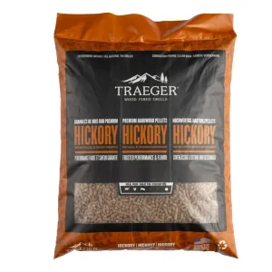 Garantierte Lieferung TRAEGER Hartholz Pellets Hickory, 9kg Beutel, FSC