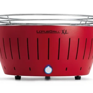 LOTUSGRILL Tischgrill XL feuerrot, Ø 43cm, inkl. Tasche Zertifiziert