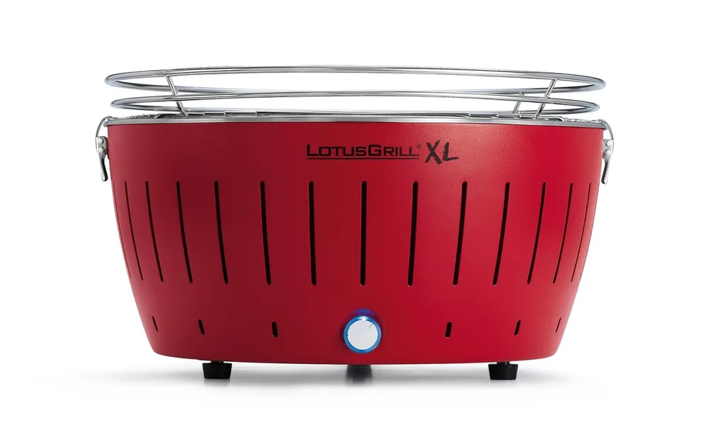 LOTUSGRILL Tischgrill XL feuerrot, Ø 43cm, inkl. Tasche Zertifiziert