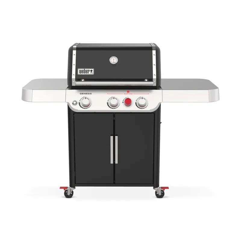 WEBER Genesis SE-E-325S schwarz, wie E-325S + Smokerbox + Edelstahlroste Ausstellungsstück Highlight