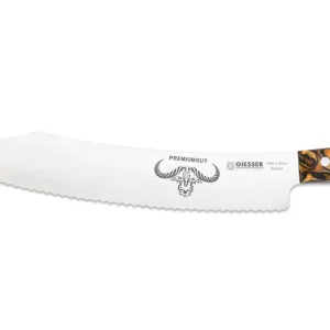Bestseller Giesser Wave No 1 PremiumCut Spicy Orange Brotmesser